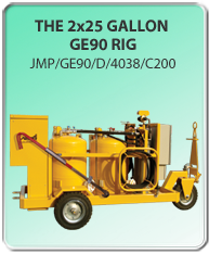 The GE90 2x25 Gallon Compressor washing Rig